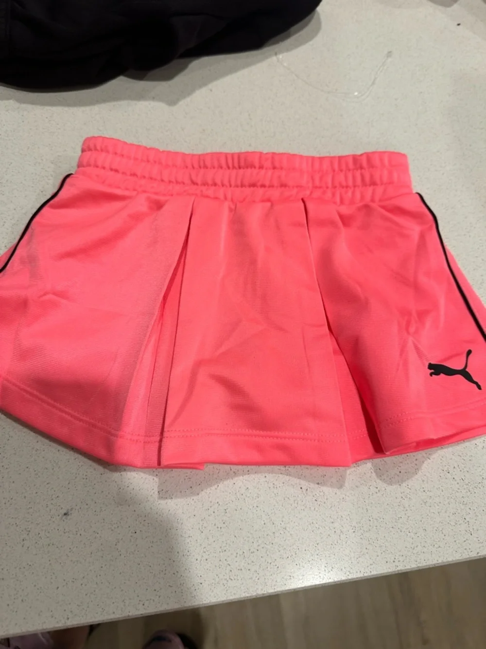 Puma Girls Black & Pink Heart Logo Dress - 2T - Picture 4 of 4